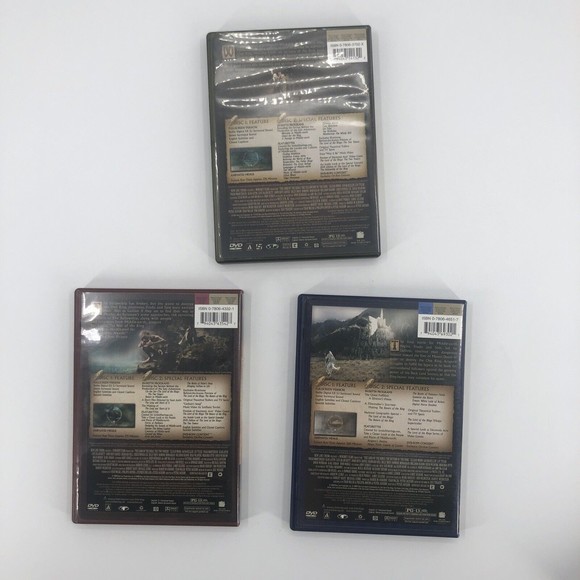 The Lord of the Rings The Motion Picture Trilogy DVD 2004 6-Disc Box Set - Picture 4 of 12